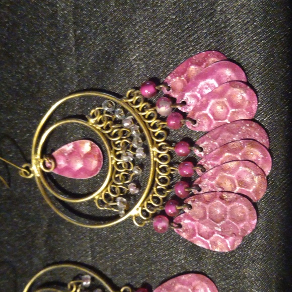 Two pairs of Boho inspired earrings - Picture 2 of 4